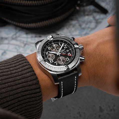 breitling avenger chronograph black|Breitling Avenger chronograph review.